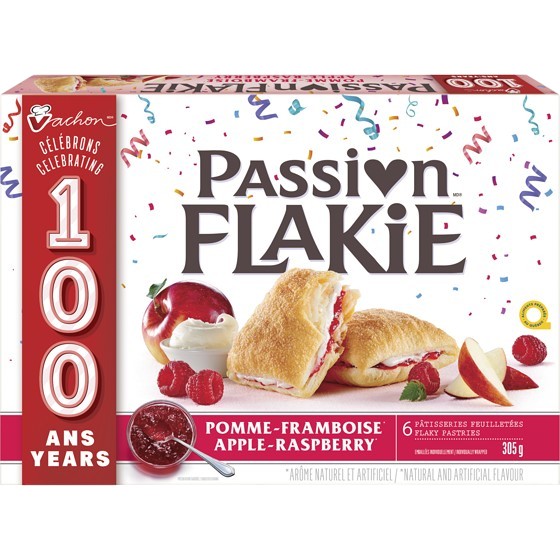 Vachon Passion Flakie Apple-Raspberry - 305 gram