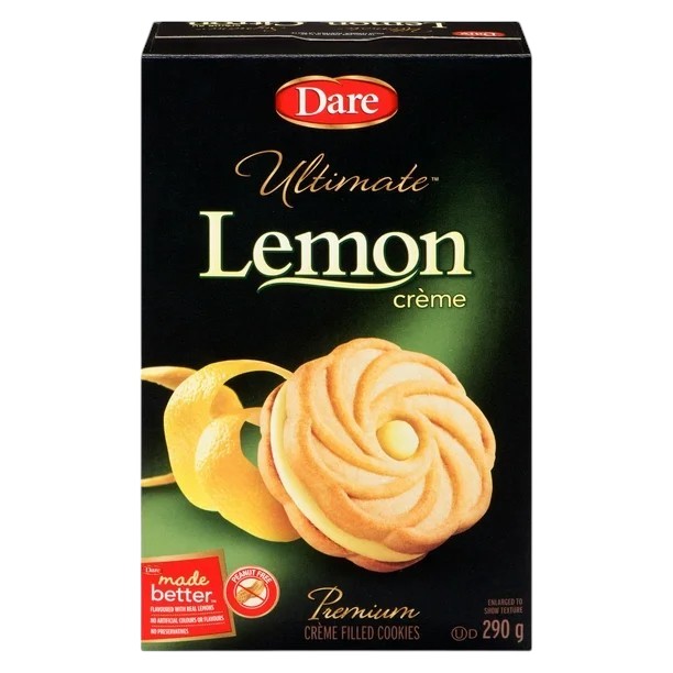 Dare Ultimate Lemon Crème Cookies - 290 gram