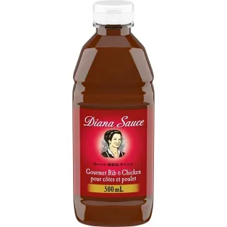 Diana Rib & Chicken BBQ Sauce 500 mL | Casein-Free